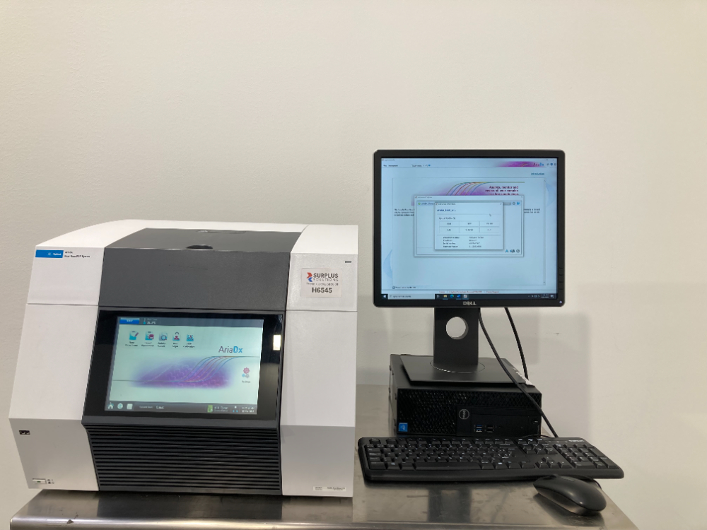 Image of Certified Agilent AriaDX Real-Time PCR Thermocycler